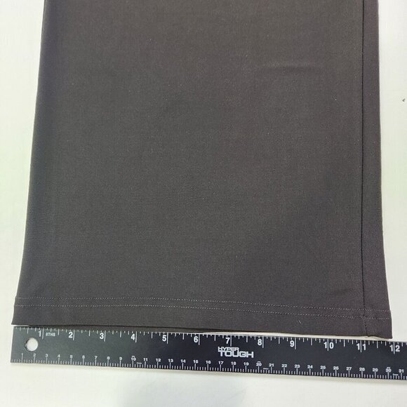 Sympli Wide Leg Palazzo Pant Womens 8 Brown Slinky Pull On Travel Comfort - Picture 8 of 10